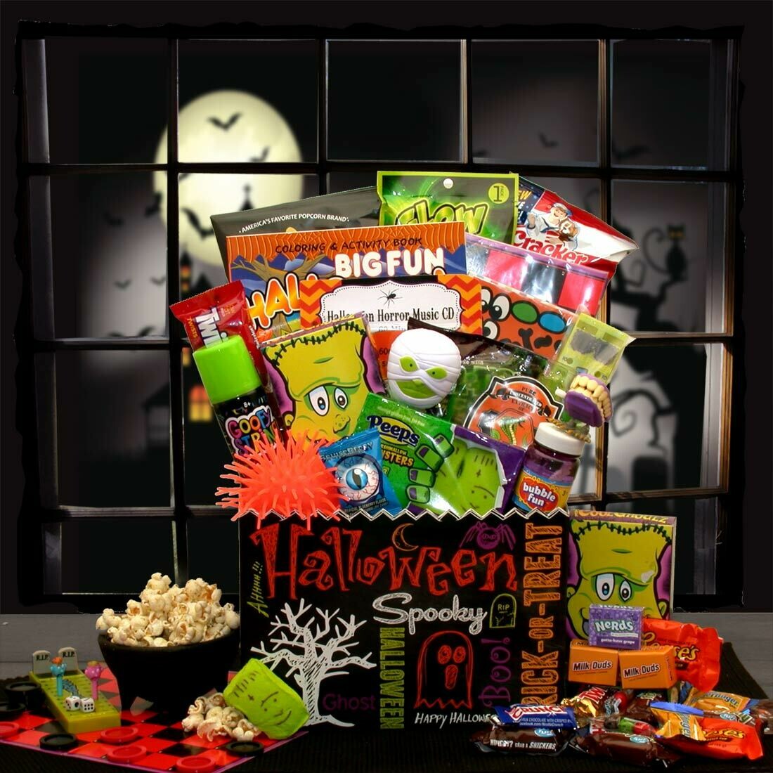 Fun and Games Gift Basket