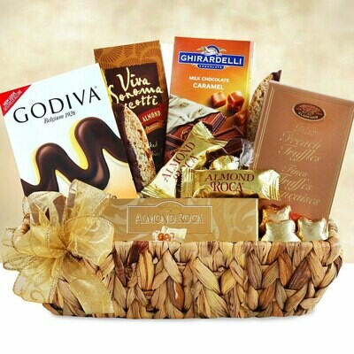 Premium Chocolate Sampler Gift Basket