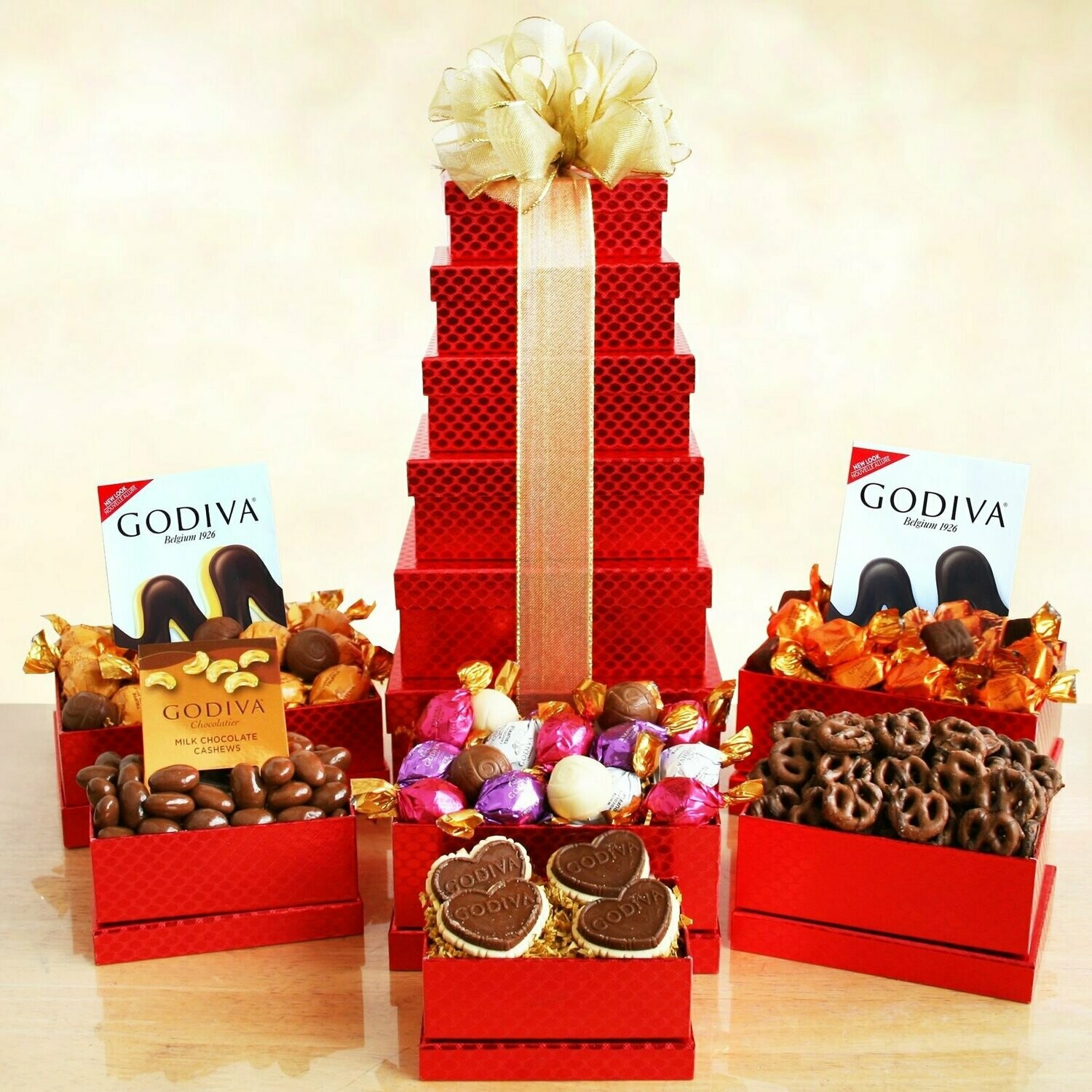Godiva Holiday Premium Chocolate Gift Tower