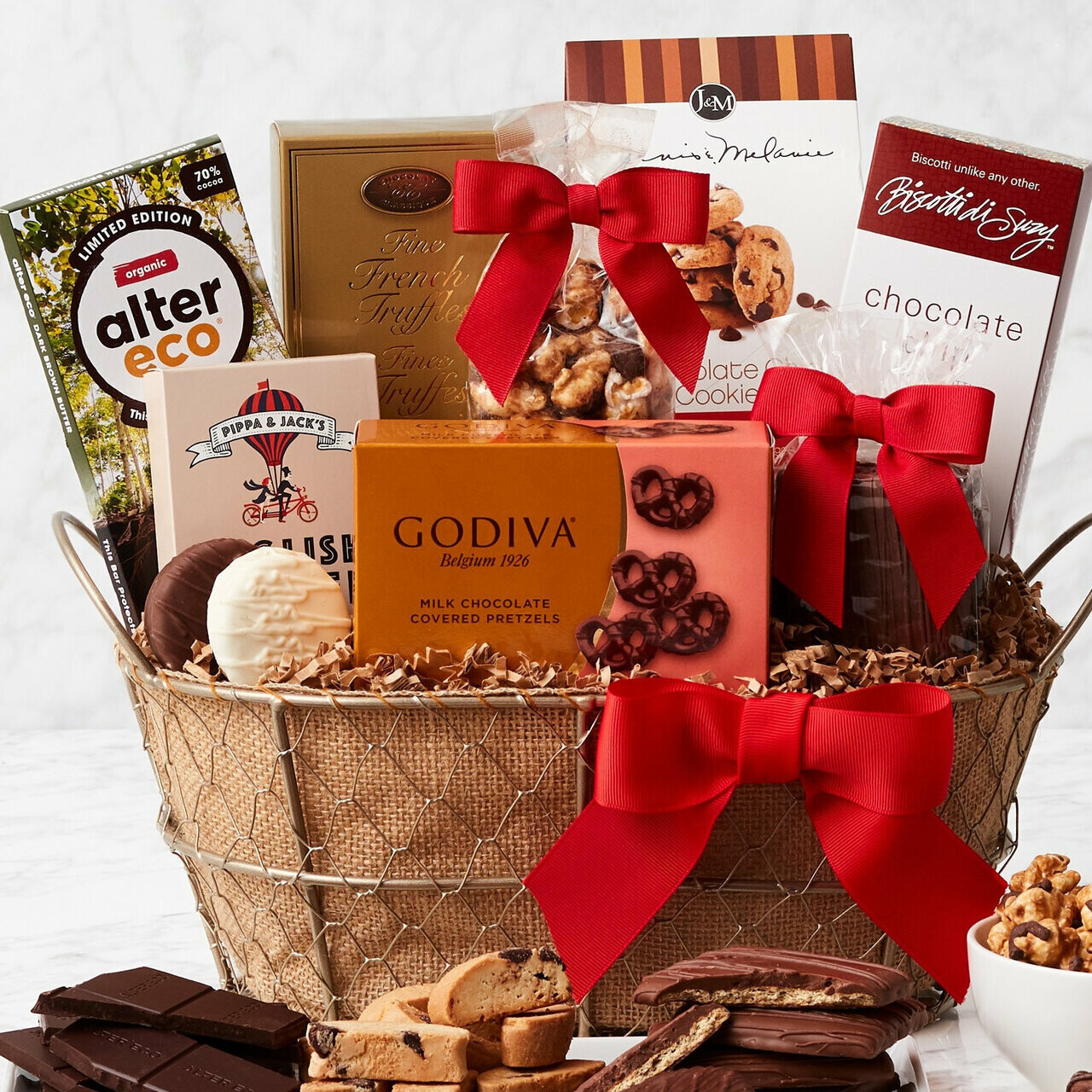 Chocolate Delights Gift Basket