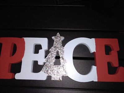 Christmas Peace Door Sign II