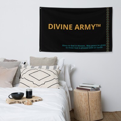 Divine Army Scripture Flag