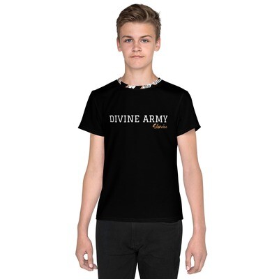 Unisex Youth Divine Army Activism T-Shirt Omega