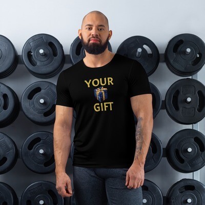 Men's Athletic Your Gift Christmas T-shirt