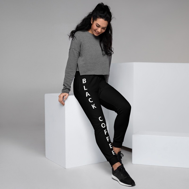 Women's Black Coffee Jogging Pants