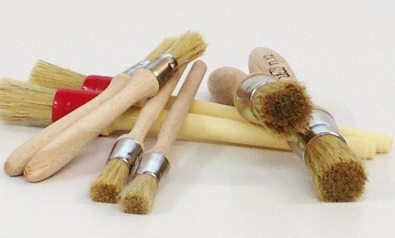 PENNELLI MASTICE - MANICO LEGNO