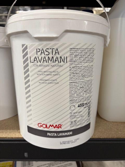 PASTA LAVAMANI  CON ABRASIVI NATURALI  KG 4