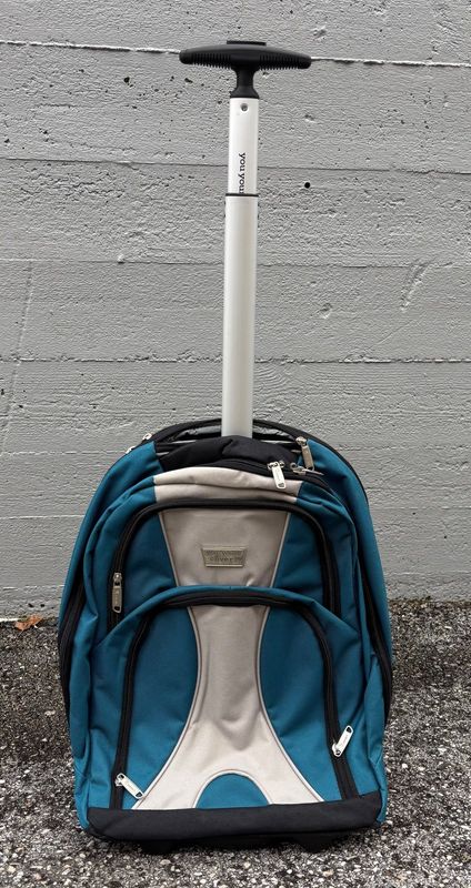 ZAINO TROLLEY 2 RUOTE GRANDE E PICCOLO
