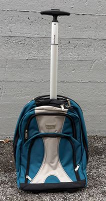 ZAINO TROLLEY 2 RUOTE GRANDE E PICCOLO