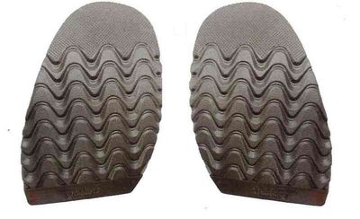 MEZZA SUOLA TREKKING NERA E MARRONE MIS 2/4 MEZZA SUOLA TREKKING NERA E MARRONE MIS 2/4