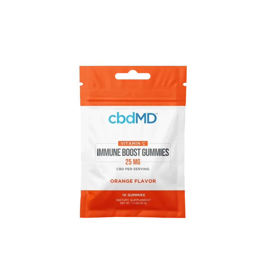 CBD Immunity Gummies -10 count - 25 mg per serving