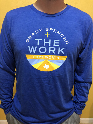 Long Sleeve Fort Worth Circle Tee - SMALL ONLY