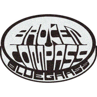 Broken Compass Bluegrass Embroidered Iron-on Patch Logo