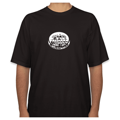 Broken Compass Bluegrass Black Unisex Logo Shirt