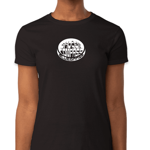 Broken Compass Bluegrass Black Women&#39;s Logo Shirt