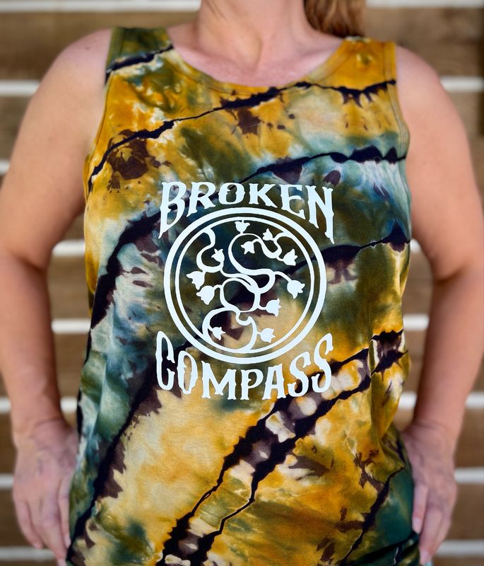 BCB Logo Ice-Dyed Tank Top