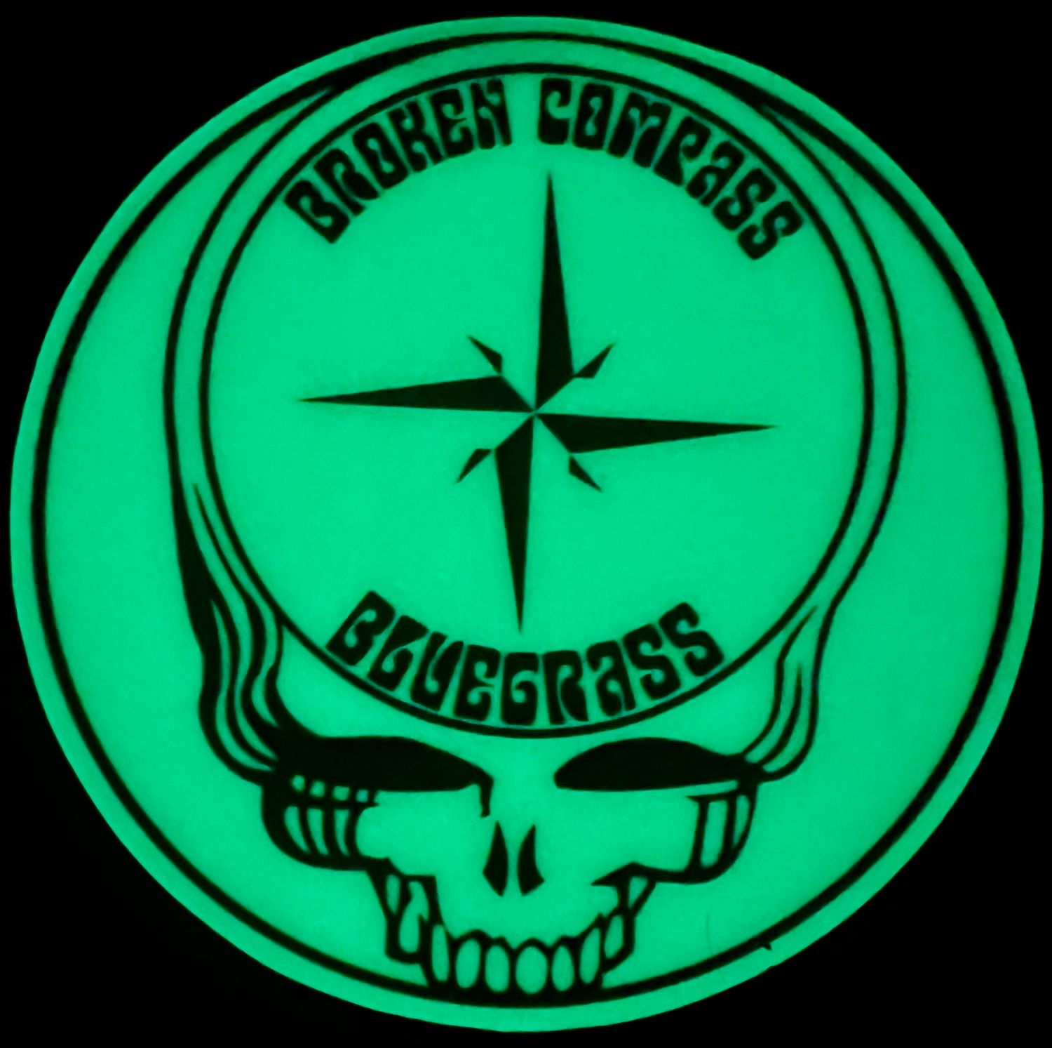 BCB Glow Steelie Decal 2.5”