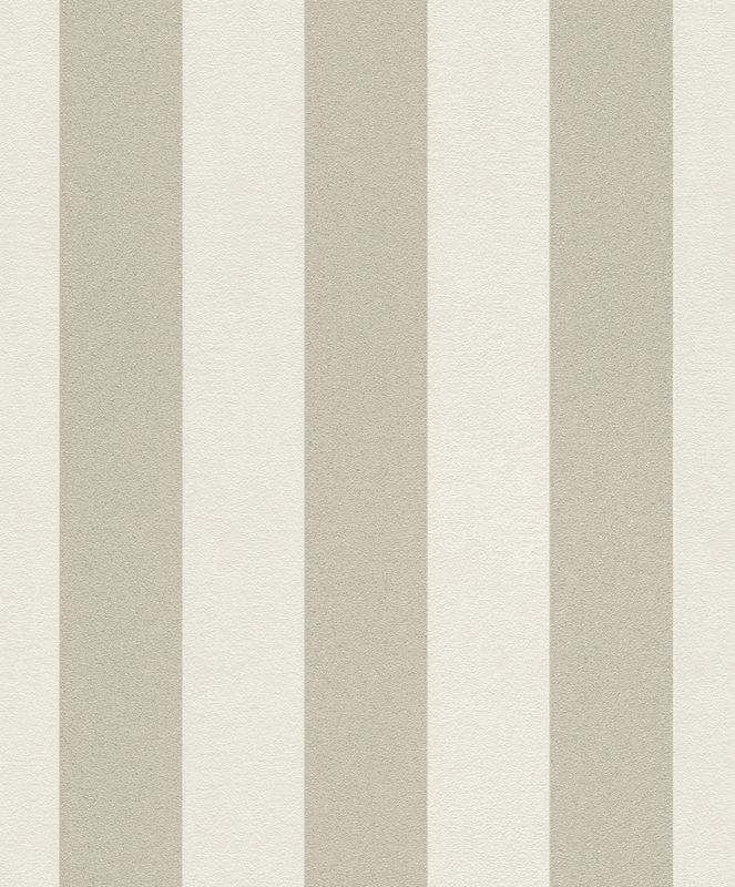 Mustervliestapete creme/grau