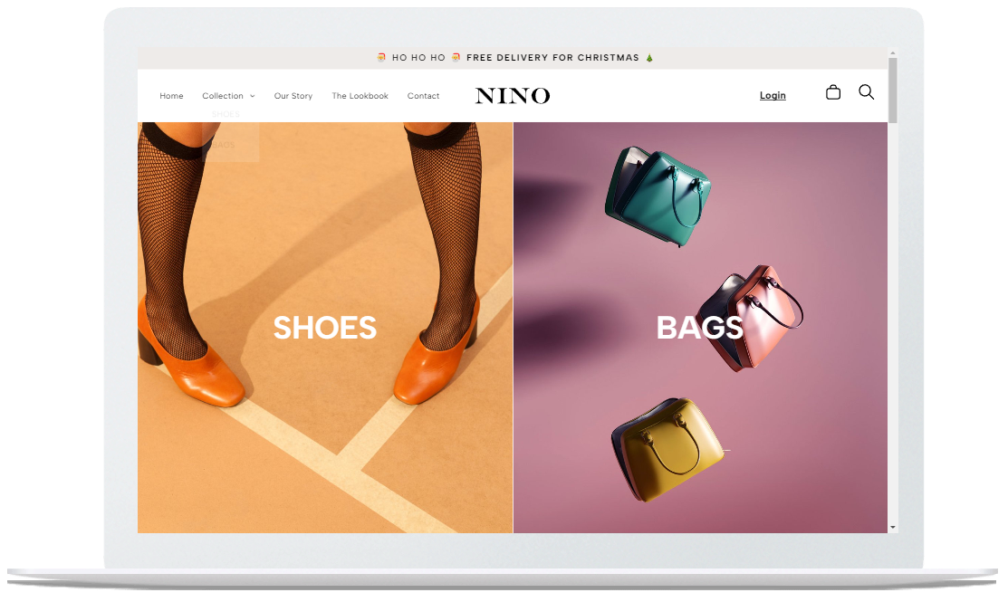 Website Template for a Shoe Store - AutomationLinks Custom Design