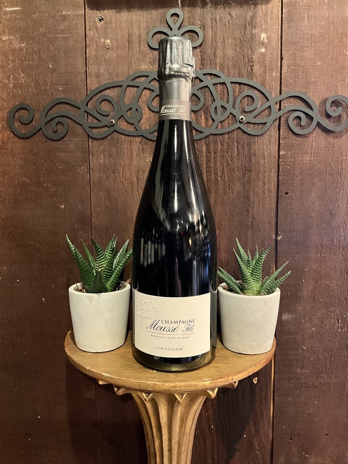 Moussé Fils, Champagne Brut Blanc de Noirs Perpetuelle L’Or d’Eugéne