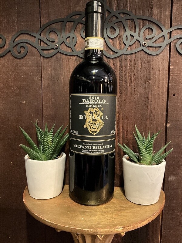 2016 Silvano Bolmida Barolo Riserva Bussia