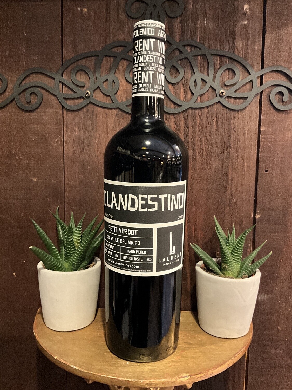 Laurent “Clandestino” Petit Verdot
