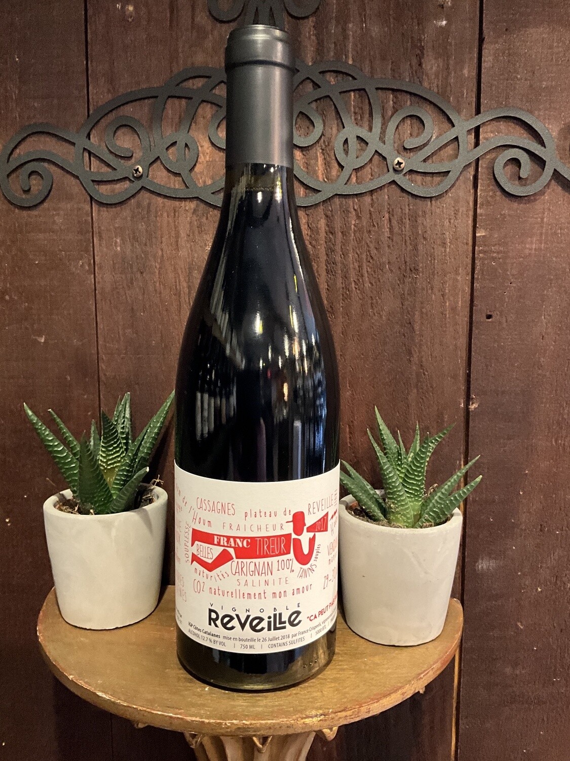 Domaine Reveille Cote Catalanes Rouge “Franc Tireur” Carignan