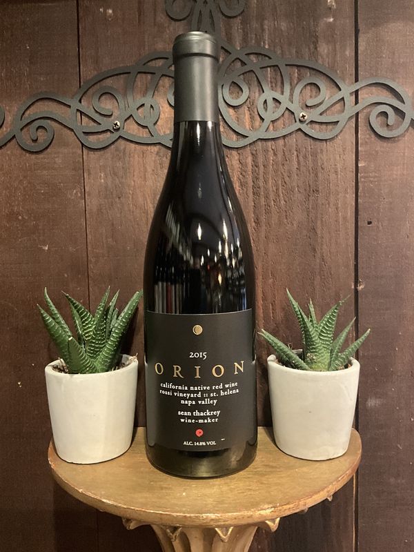 Orion Sean Thackery Syrah