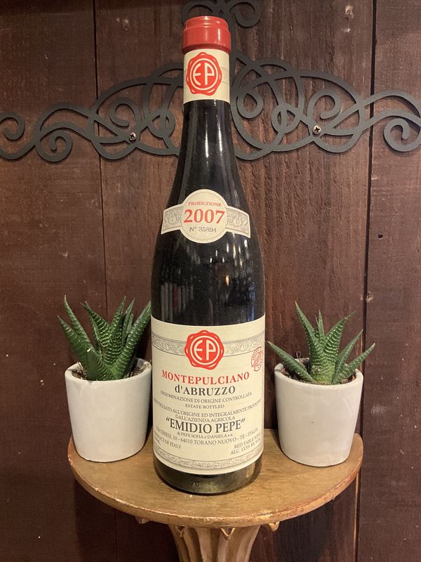 2007 Emidio Pepe Montepulciano d’ Abruzzo