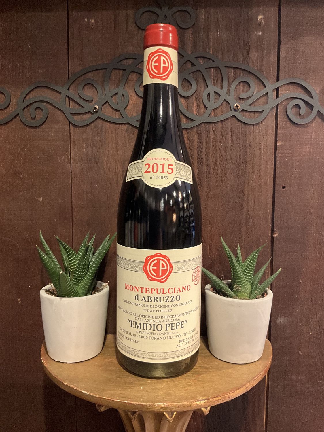 2015 Emidio Pepe Montepulciano d’ Abruzzo
