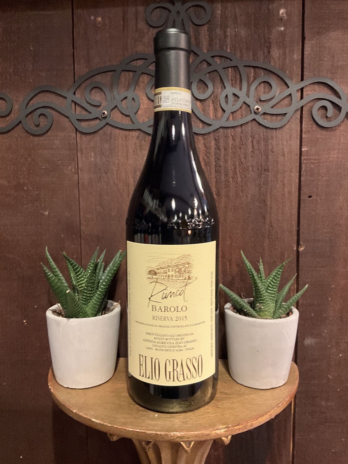 2015 Elio Grasso &quot;Runcot&quot; Riserva Barolo