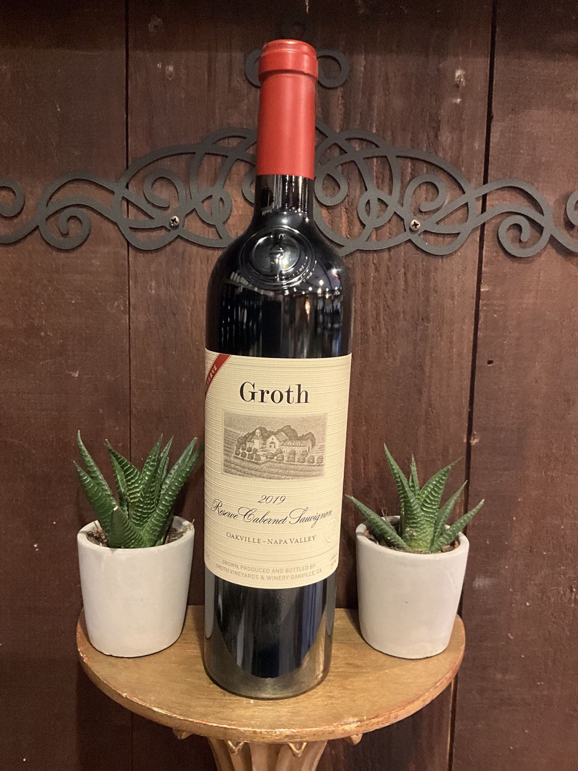 2019 Groth Reserve Cabernet Sauvignon