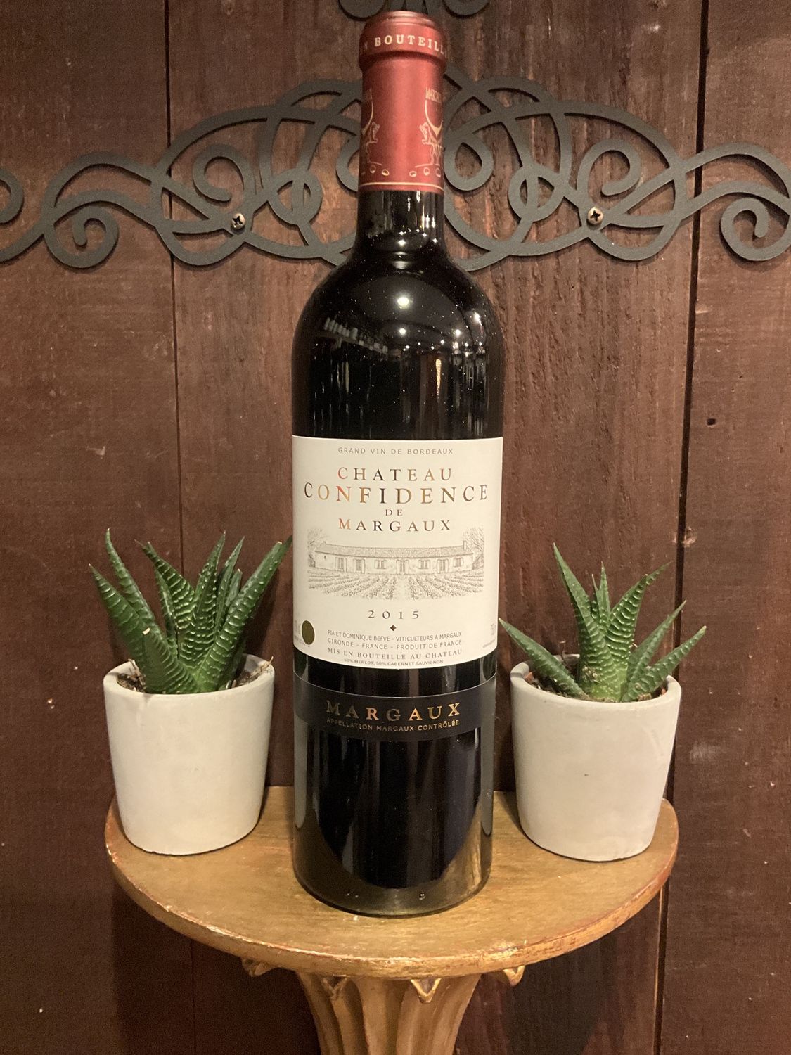 2015 Chateau Confidence De Margaux