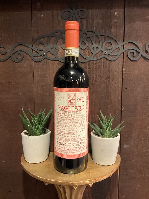 2018 Paulo Bea Sagrantino di Montefalco Pallino