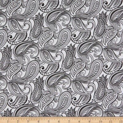 Paisley - White/Black (Night &amp; Day)