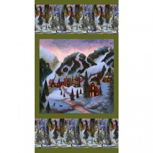 Clothworks - Ski Town Panel
