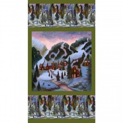Clothworks - Ski Town Panel