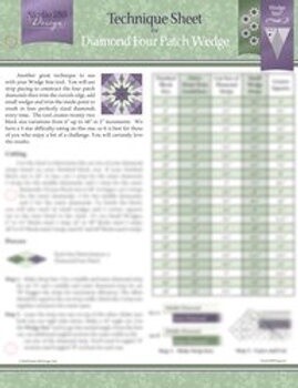 Diamond Four Patch Technique Sheet