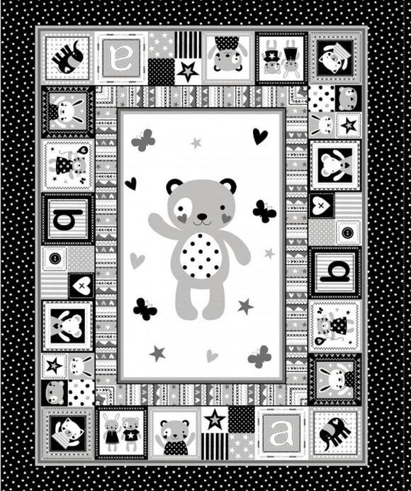 Buddy Bear Baby Panel