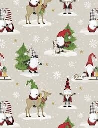 Gnome-Antics - Scenic Gnomes on Grey