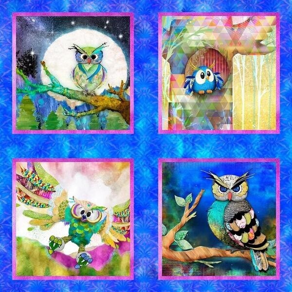 3 Wishes Royal Owl Panel