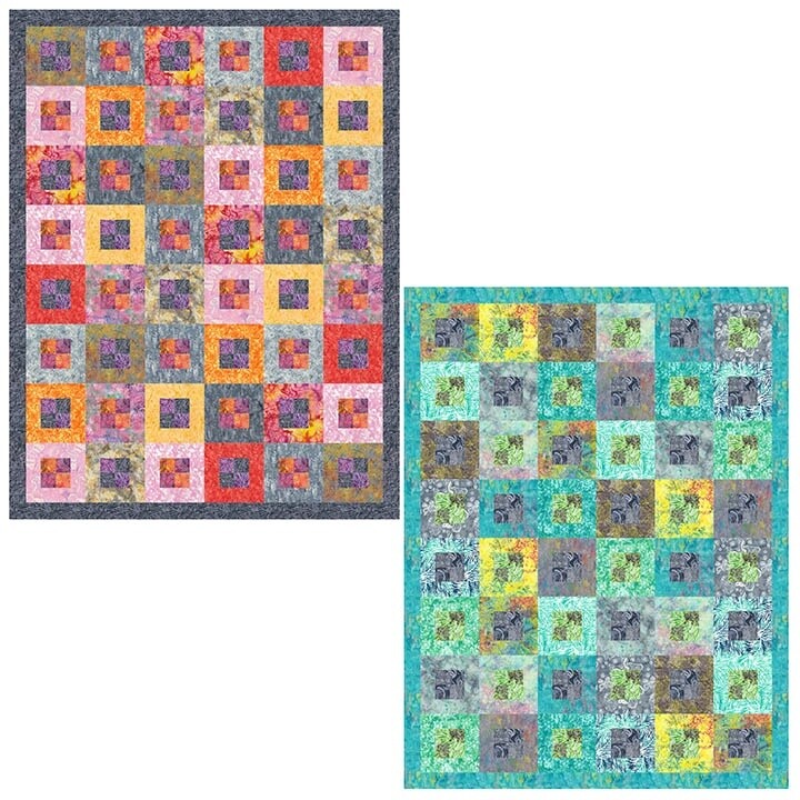 Four Patch Flutterbys Pattern