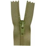 14&quot; - 35 cm Zipper - Khaki