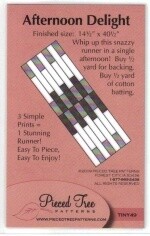 Pieced Tree Patterns - Afternoon Delight