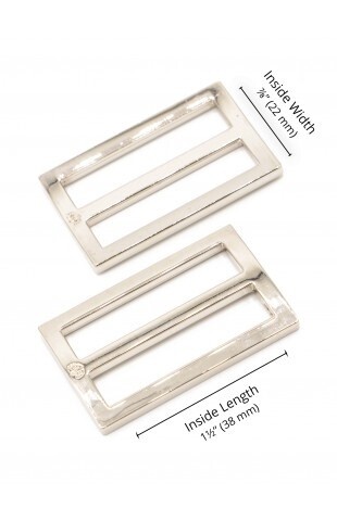 1.5&quot; Widemouth Sliders by Annie - Nickel