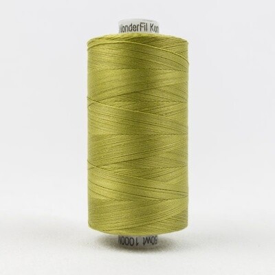 Konfetti 1000M Thread -Brass Green