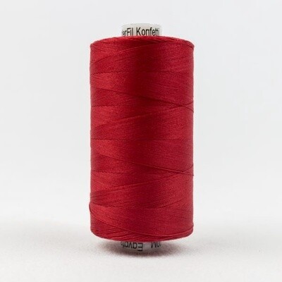 Konfetti 1000M Thread -Christmas Red