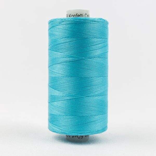 Konfetti 1000M Thread - Medium Peacock Blue