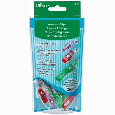 Clover Wonder Clips Variety Pack