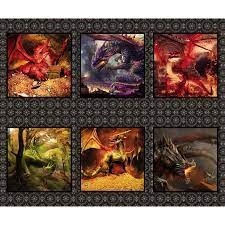 Dragon Red Fury - 6 Panel